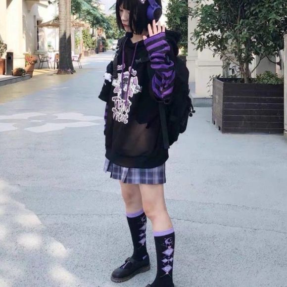 Trick or Treat Lolita Pullover Sweater Halloween Hoodie - Picture 7 of 9